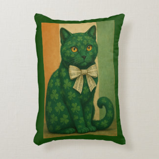Emerald Enigma Decorative Cushion