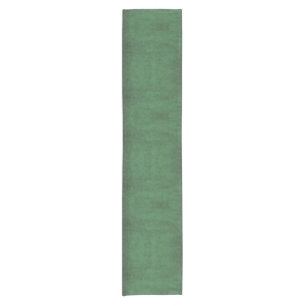 "Emerald Envy Grunge" Short Table Runner