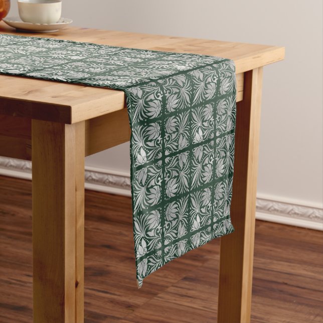 Emerald Essence Table Art Table Runner (In Situ)