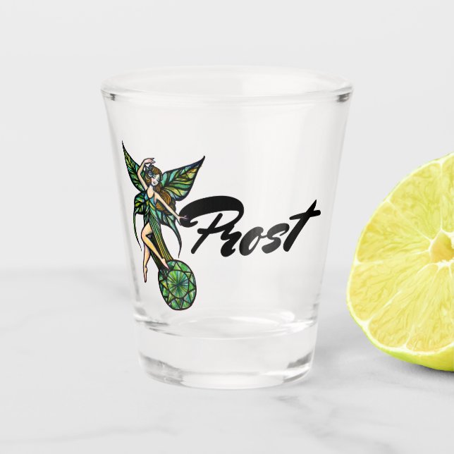Emerald Fairy                                      Shot Glass (Front)