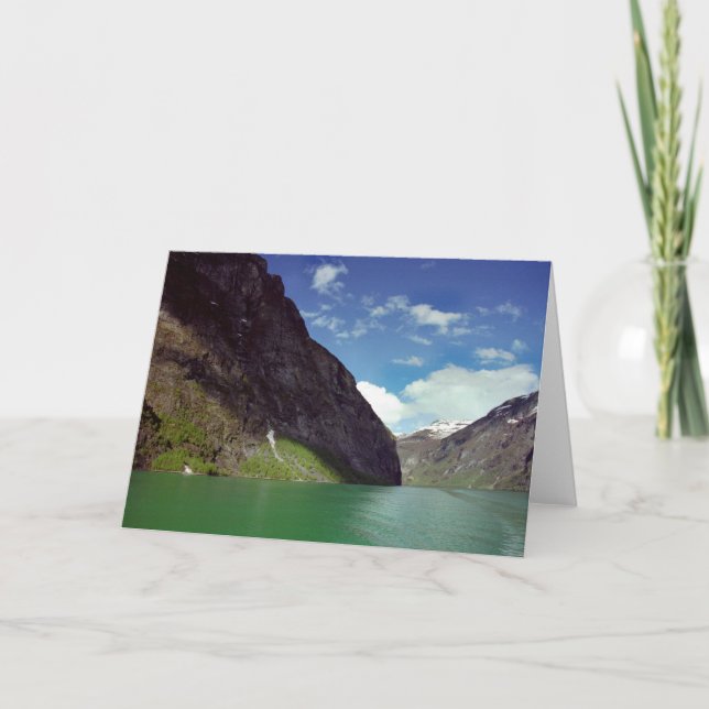 Emerald Fjord Dream Card (Front)