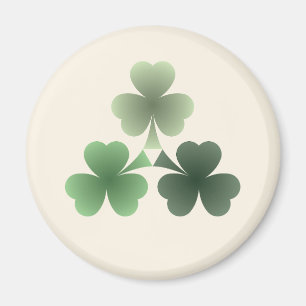 Emerald Flourish Magnet