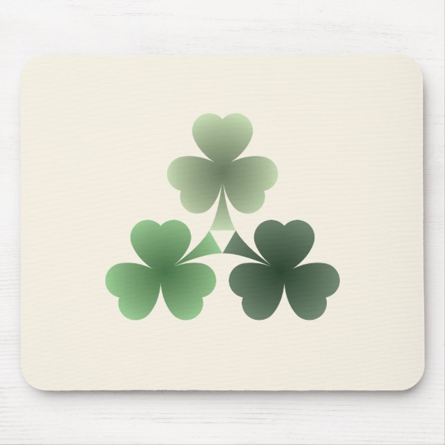 Emerald Flourish  Mouse Pad (Front)