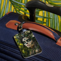 Emerald Forest Calavera – Green Botanical