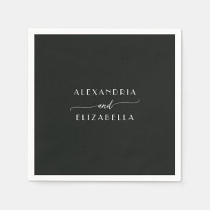 Emerald Forest  Classic Round Sticker Napkins