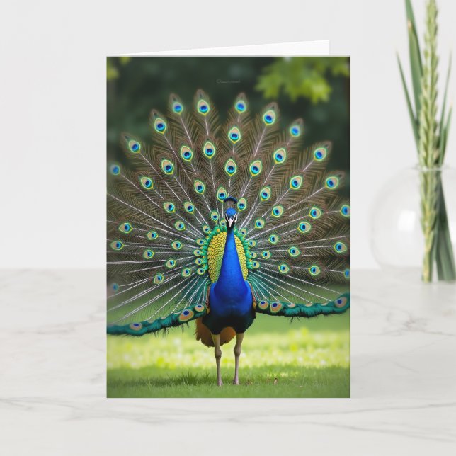 Emerald Fowl Fathers Day Card (Front)