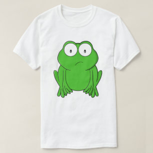 Emerald Frog Wide-Eyed Worry T-Shirt