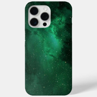 Emerald galaxy phone case 