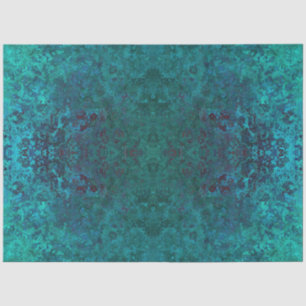 Emerald Gemstone Background Decopage Tissue Paper