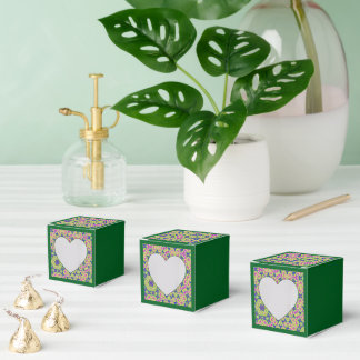 Emerald Geometry Favour Box