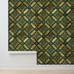 Emerald & Gold Art Deco Wallpaper<br><div class="desc">An elegant pattern that will take you back to the golden era</div>