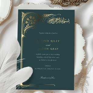 Emerald Gold Islamic Wedding