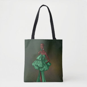 Emerald Gown Tote Bag