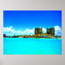 Emerald Grande Destin Florida hotel art print