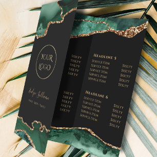 emerald green agate brochure