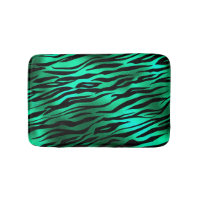 Emerald Green Black Tiger Stripes Wild Animals