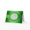 Emerald Green Bokeh 30th Anniversary Card
