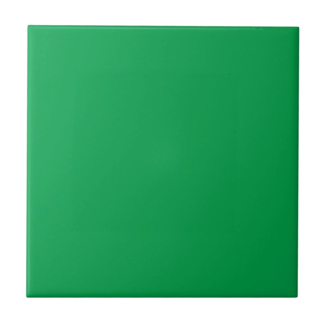 Emerald  green  ceramic tile (Front)