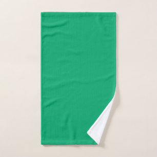 Emerald Green Custom Hand Towel