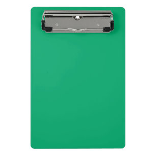 Emerald Green Custom Mini Clipboard