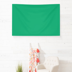 Emerald Green Custom Party Banner
