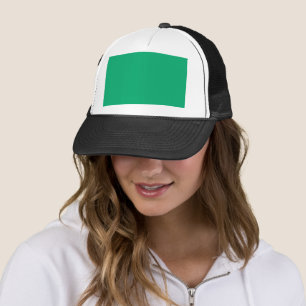 Emerald Green Custom Trucker Hat