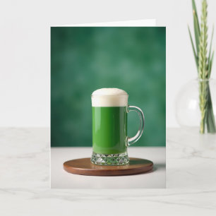 Emerald Green Drink Art Card