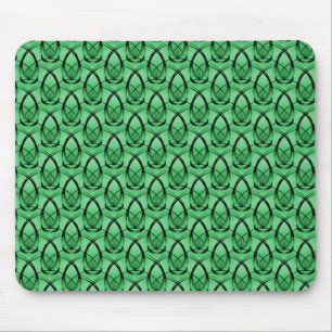 Emerald Green Fashion Forward Mousepad