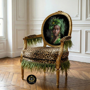 Emerald Green Floral Glamour Decoupage Tissue Paper