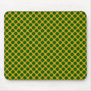 Emerald Green Flower Ribbon by Kenneth Yoncich Mouse Pad