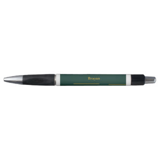 Emerald Green Gold Custom Pen
