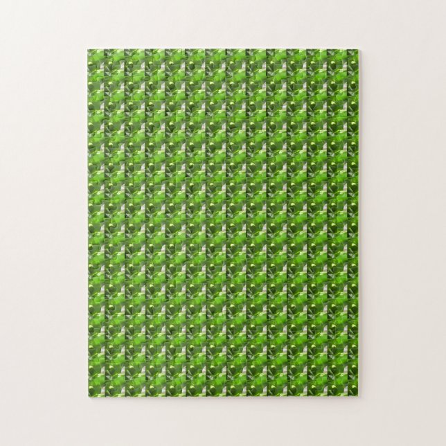 Emerald Green Jigsaw Puzzle (Vertical)