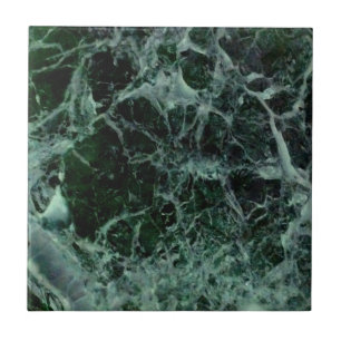 Emerald green marble ceramic tile