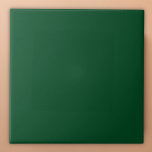 Emerald Green Minimalist Solid Colour  Ceramic Tile<br><div class="desc">Make a bold statement with the striking emerald green colour of these minimalist ceramic tiles. With their rich,  jewel-tone emerald colour,  these tiles infuse any space with energy and elegance.</div>