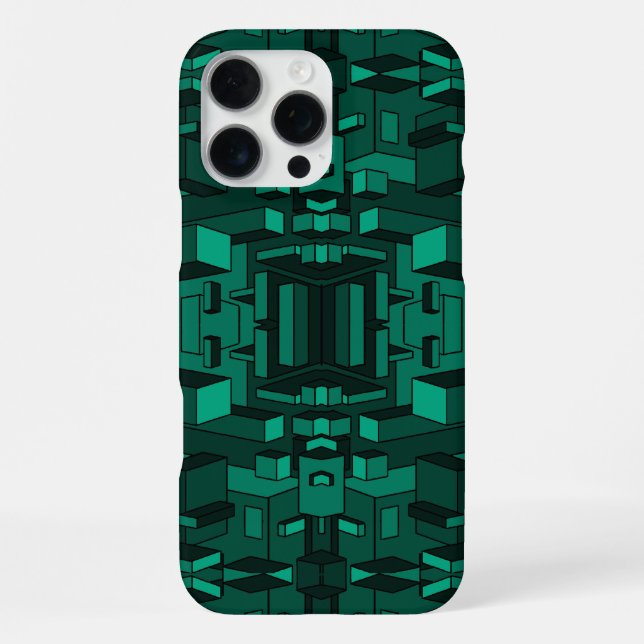 Emerald Green Phone Case (Back)