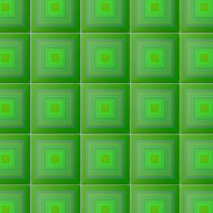 Emerald Green (Retro Kitchen and Bathroom) Square Ceramic Tile