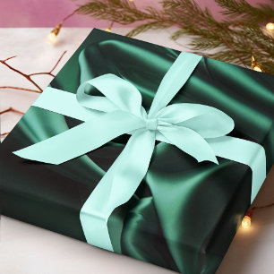 Emerald Green Satin Luxury  Tissue Paper