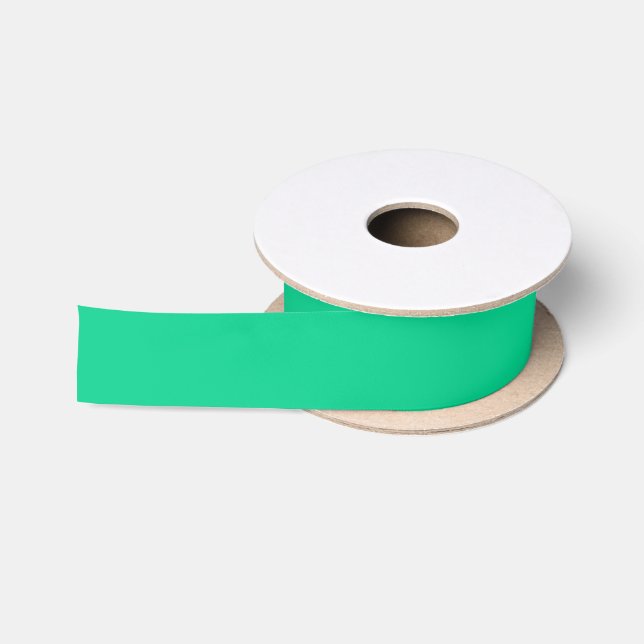 Emerald Green Satin Ribbon (Spool)