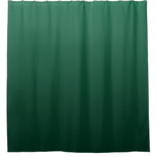 Emerald Green Shades Shower Curtain