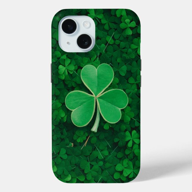 Emerald Green Shamrock cases (Back)