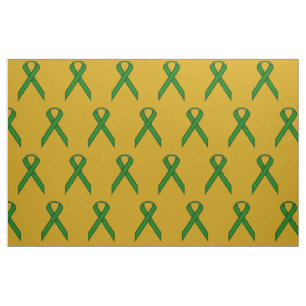 Emerald Green Standard Ribbon by Kenneth Yoncich Fabric