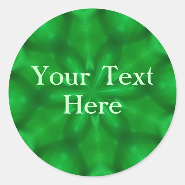 Emerald Green Stickers (Front)