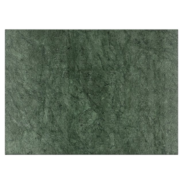 Emerald Green Stone Pattern Background Cutting Board (Front)