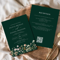 Emerald Green Wildflower All in One Wedding