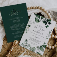 Emerald Greenery All In One Wedding