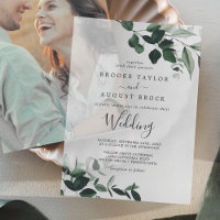 Emerald Greenery Rustic Modern Boho Moody Wedding