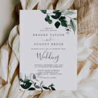 Emerald Greenery Wedding