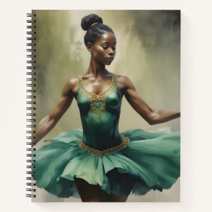 Emerald Harmony Notebook