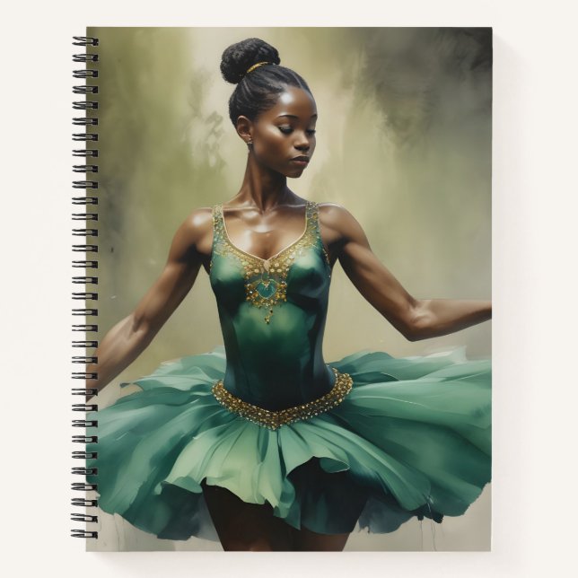 Emerald Harmony Notebook (Front)