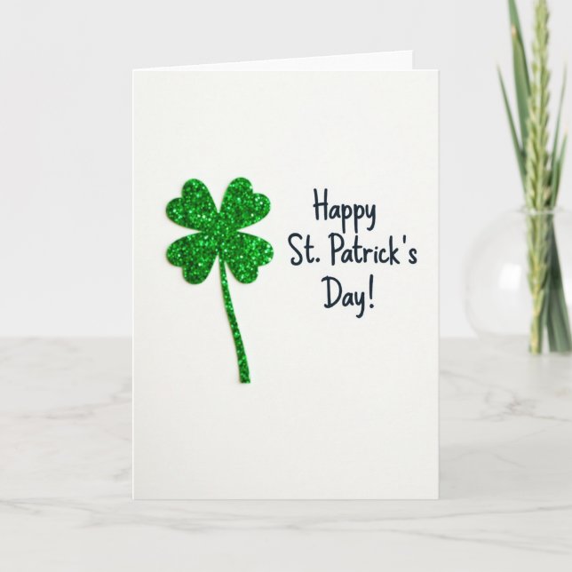 Emerald Heart Pattern Card (Front)